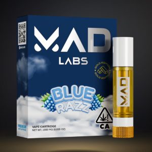 Mad Labs Blue Razz 1G Cart
